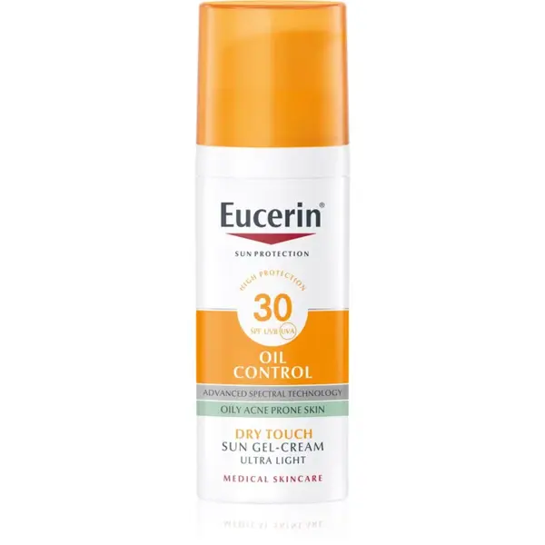 Eucerin Sun Oil Control ochranný krémový gel na obličej SPF 30 50 ml