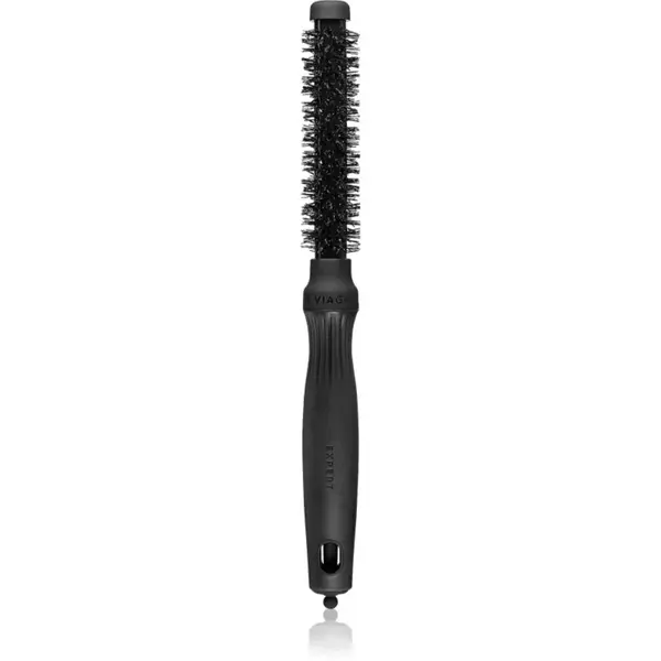 Olivia Garden Black Label SHINE Wavy Bristles kulatý kartáč na vlasy průměr 15 mm 1 ks