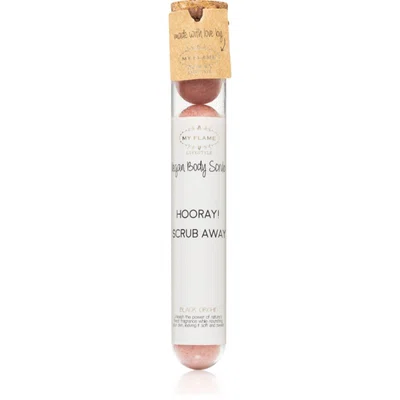 My Flame Black Orchid Hooray! Scrub Away tělový peeling 7x0,2 g