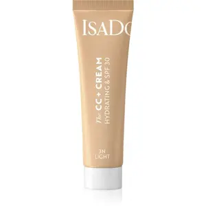 IsaDora CC + Cream hydratační CC krém SPF 30 odstín 3N Light 30 ml