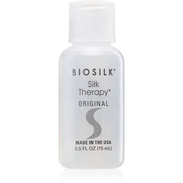 Biosilk Silk Therapy Original hedvábná regenerační péče pro všechny typy vlasů 15 ml