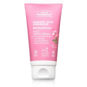 Green Pharmacy Damask Rose & Ceramides Night Face Cream noční pleťový krém 50 ml