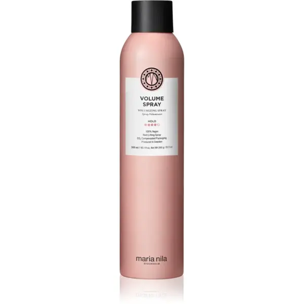 Maria Nila Volume Spray lak na vlasy se silnou fixací bez obsahu sulfátů Finishing Spray 300 ml