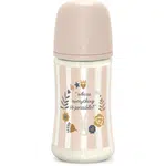 Suavinex Wonderland SX Pro Physiological Anti-Colic kojenecká láhev M Medium Flow 3 m+ Pink 270 ml