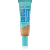 Rimmel Kind & Free Glow It Up lehký hydratační make-up odstín 210 Golden Beige 30 ml