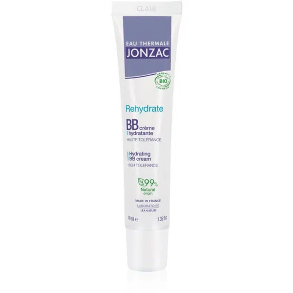 Jonzac Rehydrate BB Cream BB krém s hydratačním účinkem SPF 10 světlý odstín 40 ml