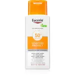 Eucerin Sun Sensitive Protect extra lehké mléko na opalování SPF 50+ 150 ml
