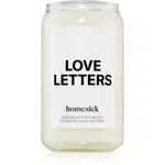 homesick Love Letters vonná svíčka 390 g