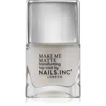 Nails Inc. Better on Top Matte rychleschnoucí vrchní lak s matným efektem 14 ml