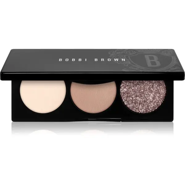 Bobbi Brown Essential Eye Shadow Trios paletka očních stínů pro dokonalý vzhled odstín Everyday Greys 4,4 g