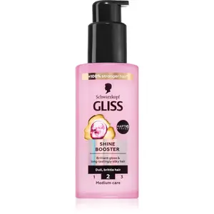 Schwarzkopf Gliss Liquid Silk bezoplachové sérum pro posílení a lesk vlasů Shine Booster 100 ml