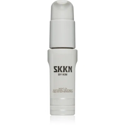 SKKN BY KIM Skincare Night Oil Restoring Treatment vyživující olej na noc pro ženy Refill 30 ml