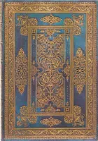 Zápisník Paperblanks - Blue Luxe - Midi linkovaný