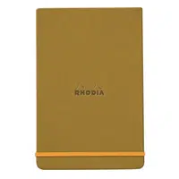 Zápisník Rhodia s pevnými deskami 9x14cm – Gold