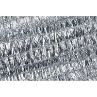 Žinylkový drát 50cm x 8mm, 10ks stříbrný