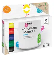 Sada markerů na porcelán Kreul 5ks