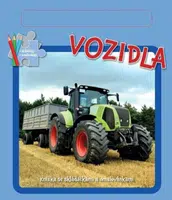 Vozidla - Knížka se skládačkami a omalovánkami