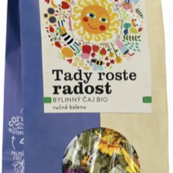 Tady roste radost (čaj bio, bylinná směs, sypaný, 50 g)