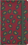 Moleskine Silk Zápisník bordeaux vínový XS, čistý, v dárkové krabici