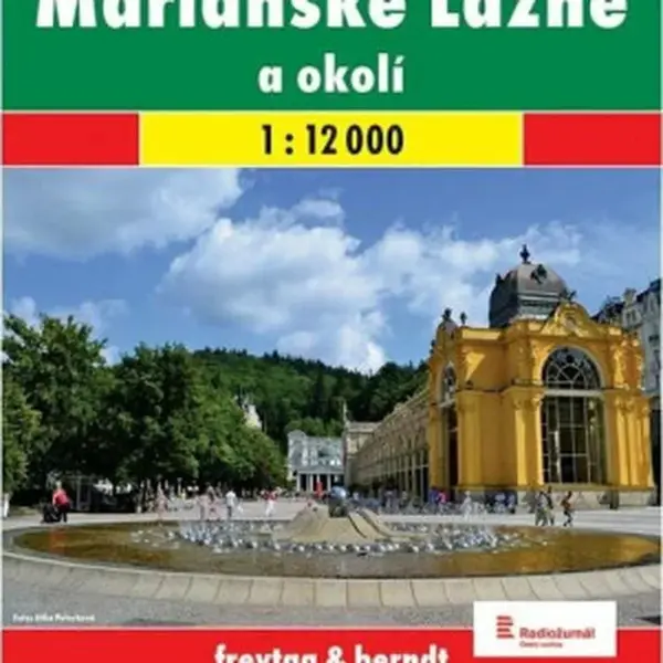Mariánské Lázně mapa 1:12 000