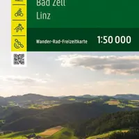 WK 053 Mühlviertel, Freistadt, Bad Leonfelden, Bad Zell, Linz 1:50 000 / turistická mapa
