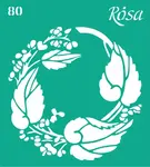 Šablona opakovatelně samolepicí 9x10cm – 80