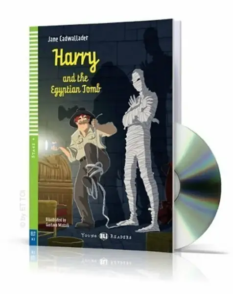 Young ELI Readers 4/A2: Harry and The Egyptian Tomb + Downloadable Multimedia - Jane Cadwallader