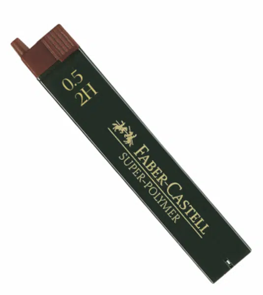 Tuhy do mikrotužky Faber-Castell 0,5mm 2B
