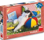 Puzzle Kotě odpočívá 100 xl dílků - Zdeněk Němeček