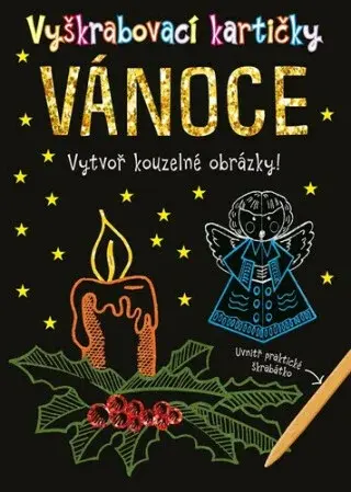 Vyškrabovací kartičky Vánoce