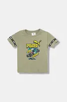 Dětské bavlněné tričko Puma PUMA X HOT WHEELS Graphic Tee