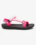 Resti Neon pink women's sports sandals with Dotiss pearls- Footwear