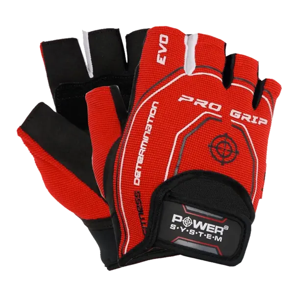 Power System Rukavice Pro Grip EVO PS-2260 červené - XXL