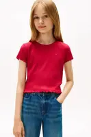 Dětské tričko Tommy Hilfiger modrá barva, KG0KG08590