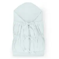 Petite&Mars Zavinovačka šněrovací Nurse s pevnou kokosovou vložkou Baby Blue 75x75 cm