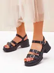 Resti Royal Fashion Women's Low Block Heel Sandals Otteze