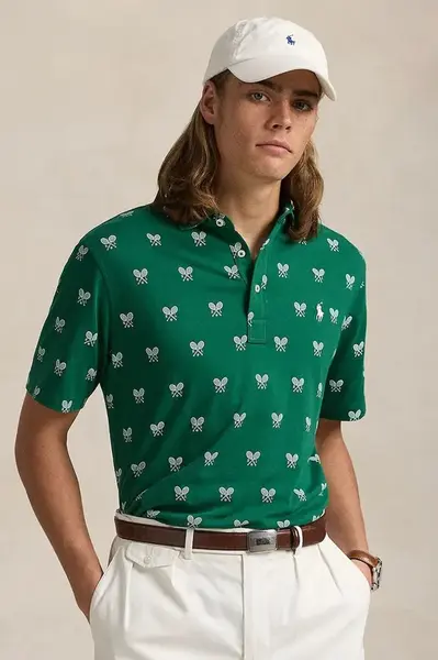 Polo Ralph Lauren  Bavlněné polo tričko  Polo Shirt