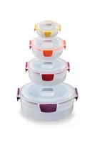 Sada skladovacích nádob s víkem Joseph Joseph Nest Lock 1,6 / 0,67 / 0,38 L 4-pack
