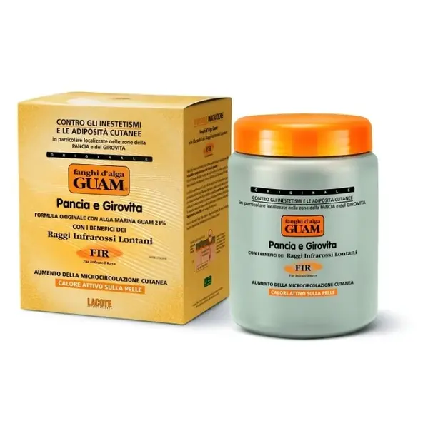 GUAM Bahenný zábal FIR na brucho a pás 1000 g