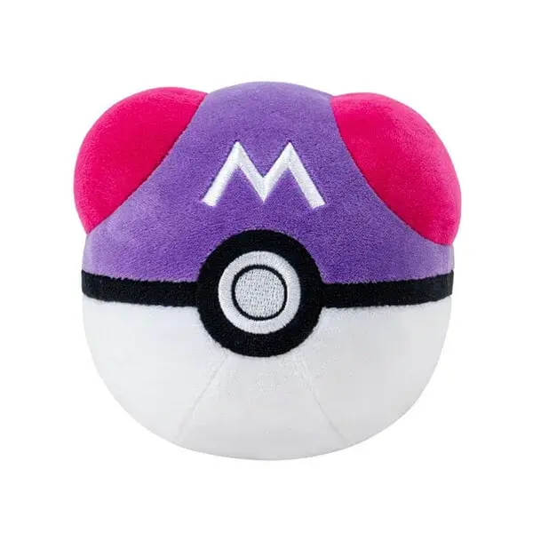 Jazwares Pokémon plyšák - Master Ball - 12 cm