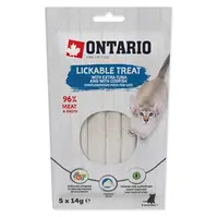 ONTARIO Lízacia pochúťka extra tuniak a treska 5x14 g
