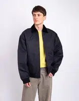 Carhartt WIP Santa Fe Alumni Jacket Black/Scarlet XL