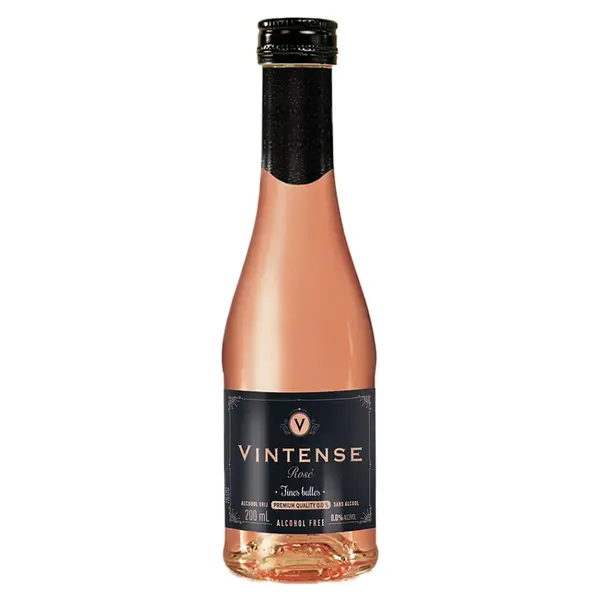 VINTENSE Jemne šumivé nealkoholické víno rosé 200 ml