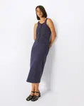 SKFK Dei Dress Navy Violet 40