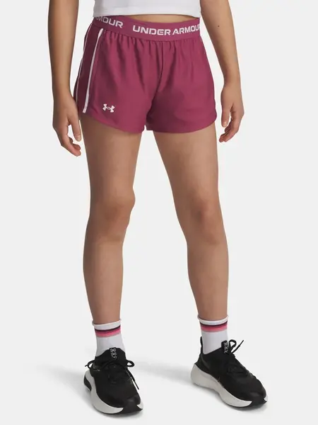 Girls' shorts Under Armour G Tech Play Up Short-RED - Girls