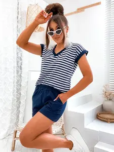 Resti Cotton striped women's set