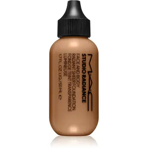 MAC Cosmetics Studio Radiance Face and Body Radiant Sheer Foundation ľahký make-up na tvár a telo odtieň N5 50 ml