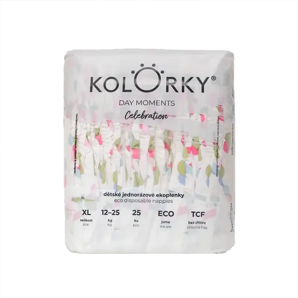 KOLORKY DAY MOMENTS Oslava veľ. XL (12-25 kg)  25 ks