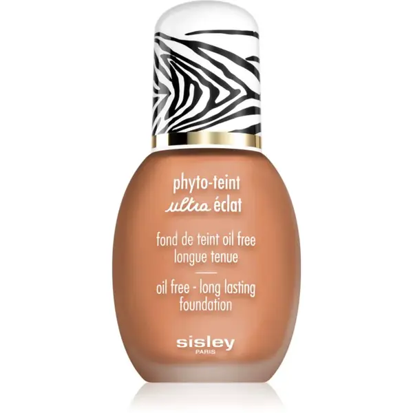 Sisley Phyto-Teint Ultra Eclat dlhotrvajúci tekutý make-up pre rozjasnenie pleti odtieň 6 Amber 30 ml