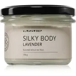 Almara Soap Silky Body šľahané telové maslo Levander 150 g